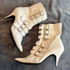 Authentic Vintage Punk Rock ladies boots from London 1983 US size 6-6.5